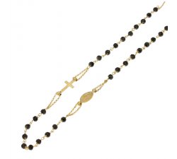 Collana Rosario Oro Giallo Madonna Miracolosa 803321716837