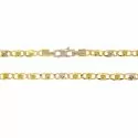 Yellow and White Gold Men's Necklace MFN303GB50