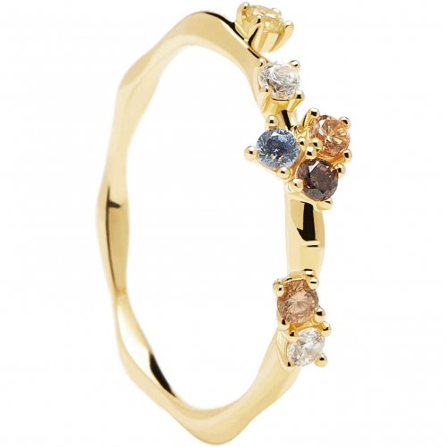 PDPaola Woman Ring Five gold collection AN01-210