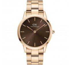 Daniel Wellington Herrenuhr Iconic Amber DW00100460