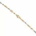 Men&#39;s Bracelet in Yellow and White Gold 803321717281