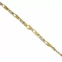 Bracciale Uomo in Oro Giallo e Bianco 803321714643