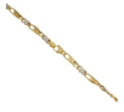 Bracciale Uomo in Oro Giallo e Bianco 803321714643