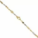 Bracciale Uomo in Oro Giallo e Bianco 803321713181