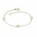 Mädchenarmband aus Gelbgold 803321737039