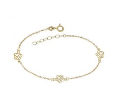 Mädchenarmband aus Gelbgold 803321737039