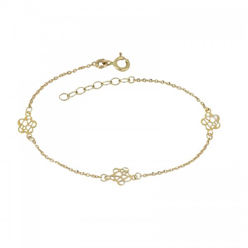 Mädchenarmband aus Gelbgold 803321737039