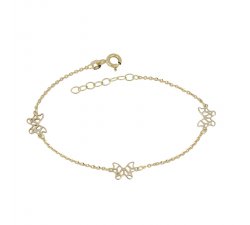 Mädchenarmband aus Gelbgold 803321730826