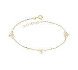 Yellow gold girl&#39;s bracelet 803321737926