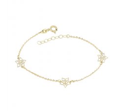 Yellow gold girl&#39;s bracelet 803321730825