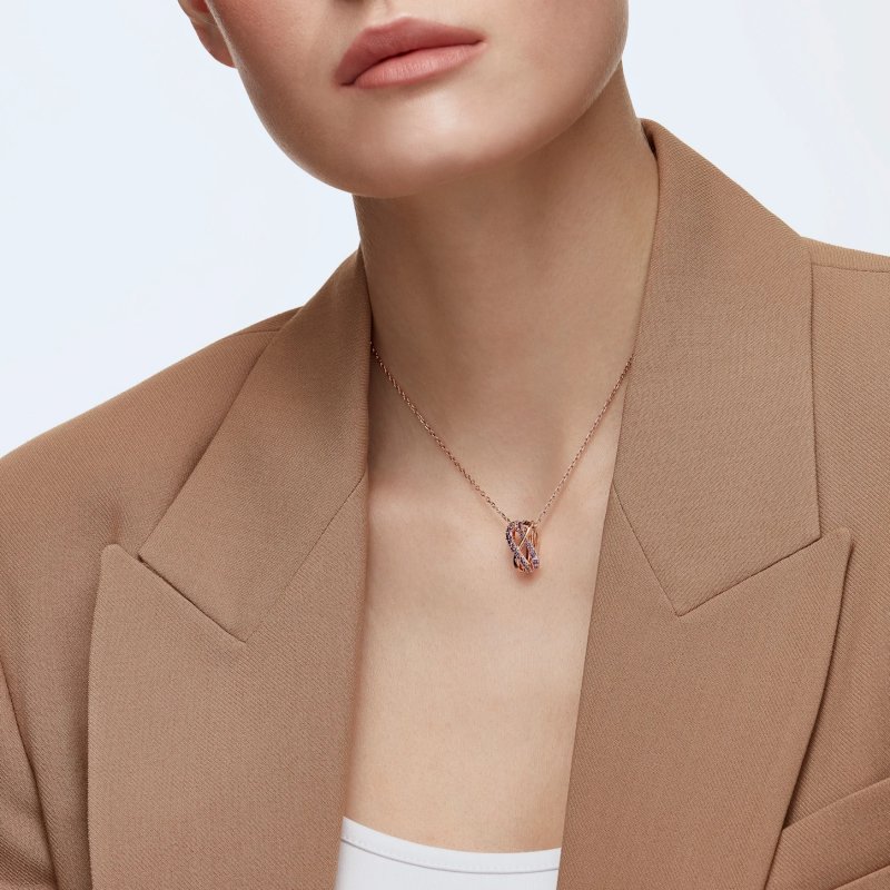 Swarovski Twist Ladies Necklace 5563907 GioielleriaLucchese