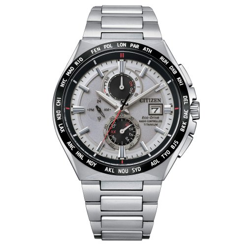 Orologio Uomo Citizen H800 Radiocontrollato Super Titanio AT8234-85A