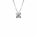 Necklace Promesse Gioielli Woman Point of Light Diamond C4C