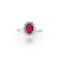Anello Promesse Gioielli Donna Diamanti Rubino ACPQ54R