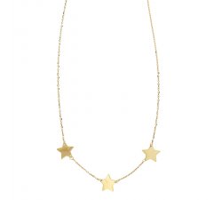 Star Woman Necklace in Yellow Gold 803321737234