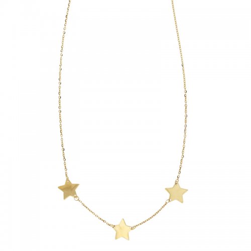 Star Woman Necklace in Yellow Gold 803321737234