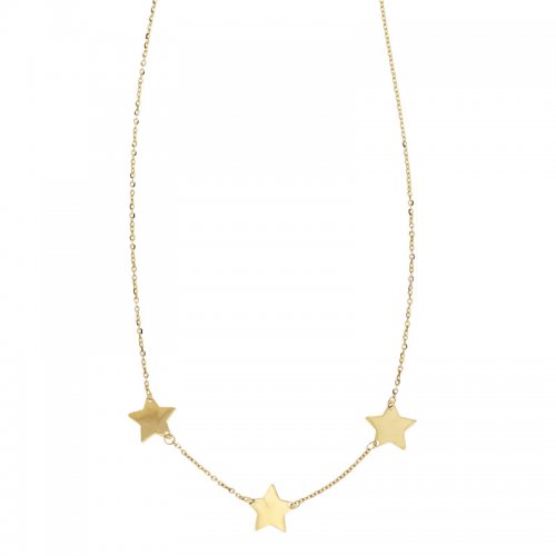 Collana Donna Stelle in Oro Giallo 803321737234