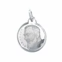 Padre Pio White Gold Medal GL100073