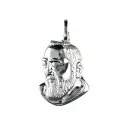 Padre Pio pendant white gold 803321703345