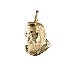 Ciondolo Padre Pio oro giallo 803321703344