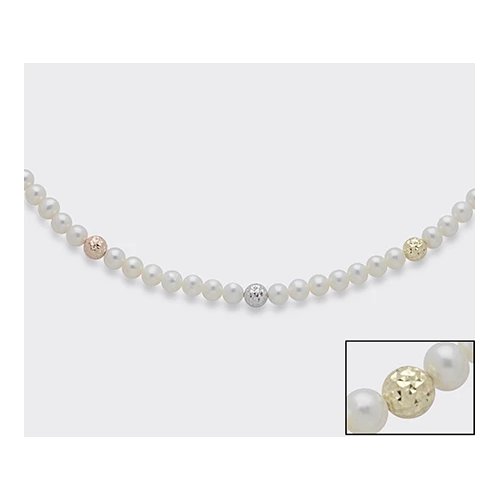 Collana Donna Mikiko Filo di Perle MC1465O7FCBI050