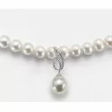 Mikiko Women&#39;s Necklace String of Pearls MC1484O4FCBI050
