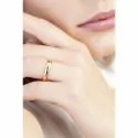 Unoaerre Orion Wedding Ring Yellow Gold Brilliant Promises