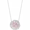 Swarovski Women&#39;s Cherie Long Necklace with Pink Crystals Mod. 5111318