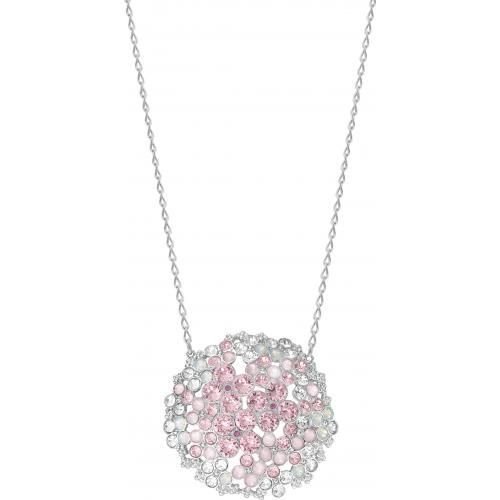 Swarovski Women&#39;s Cherie Long Necklace with Pink Crystals Mod. 5111318