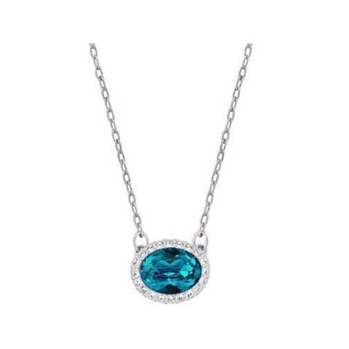 Collana Swarovski Christie da Donna con Cristallo Azzurro Mod. 5159175