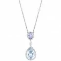 Collana Swarovski Christie da Donna con Cristalli Azzurri Mod. 5113782