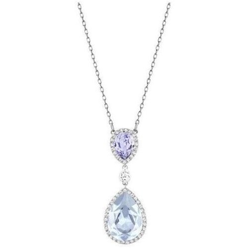 Swarovski Christie Women&#39;s Necklace with Light Blue Crystals Mod. 5113782