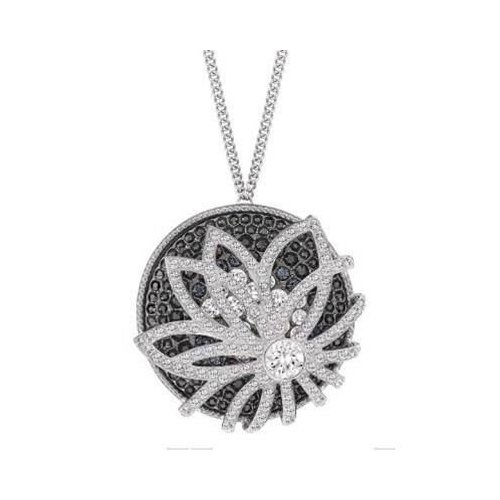 Swarovski Damenkette mit dunklen Kristallen Mod. 5146934