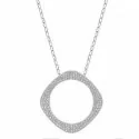 Swarovski Vio Women&#39;s Necklace with White Crystals Mod.5121443