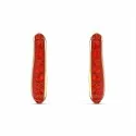 Orecchini Swarovski The Elements da Donna con Cristalli Rossi Mod. 5567358