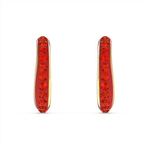 Orecchini Swarovski The Elements da Donna con Cristalli Rossi Mod. 5567358