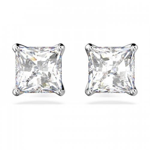 Swarovski Attract Women&#39;s Earrings with Square Crystals Mod. 5430365