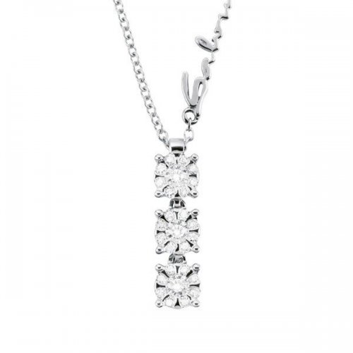 Salvini necklace in white gold and diamonds Daphne Chic collection