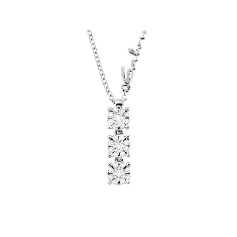 Salvini necklace in white gold and diamonds Daphne Chic collection