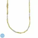 9kt White and Yellow Gold Men&#39;s Necklace 803321743444