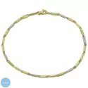 Men&#39;s Bracelet in 9kt White and Yellow Gold 803321743448