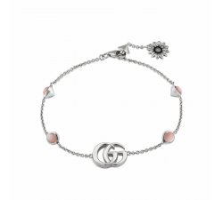 Bracciale Gucci Donna Argento Collezione GG Marmont YBA527393001018