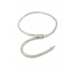 ELEONOR BRAID ~ Collana girocollo Snake intrecciata in ACCIAIO inossid - Grace Accessories Studio
