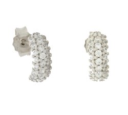 Women&#39;s White Gold Earrings 803321726474