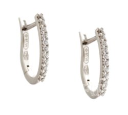 White Gold Woman Earrings 803321728746