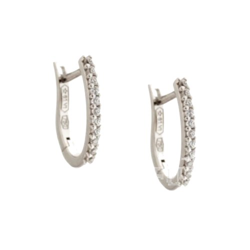 White Gold Woman Earrings 803321728746