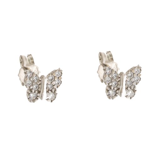 White Gold Woman Earrings 803321723460