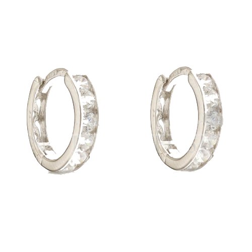 Women&#39;s White Gold Earrings 803321735221