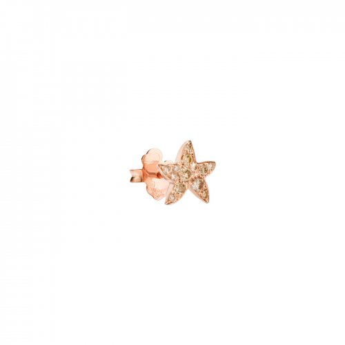 Dodo Stellina Precious single earring DHB5001_STARS_DBR9R