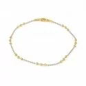 Bracciale Donna Unoaerre Oro Giallo Bianco GL100087